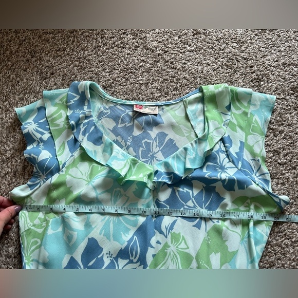 Vintage Hilo Hattie Floral Dress Large - Picture 12 of 15